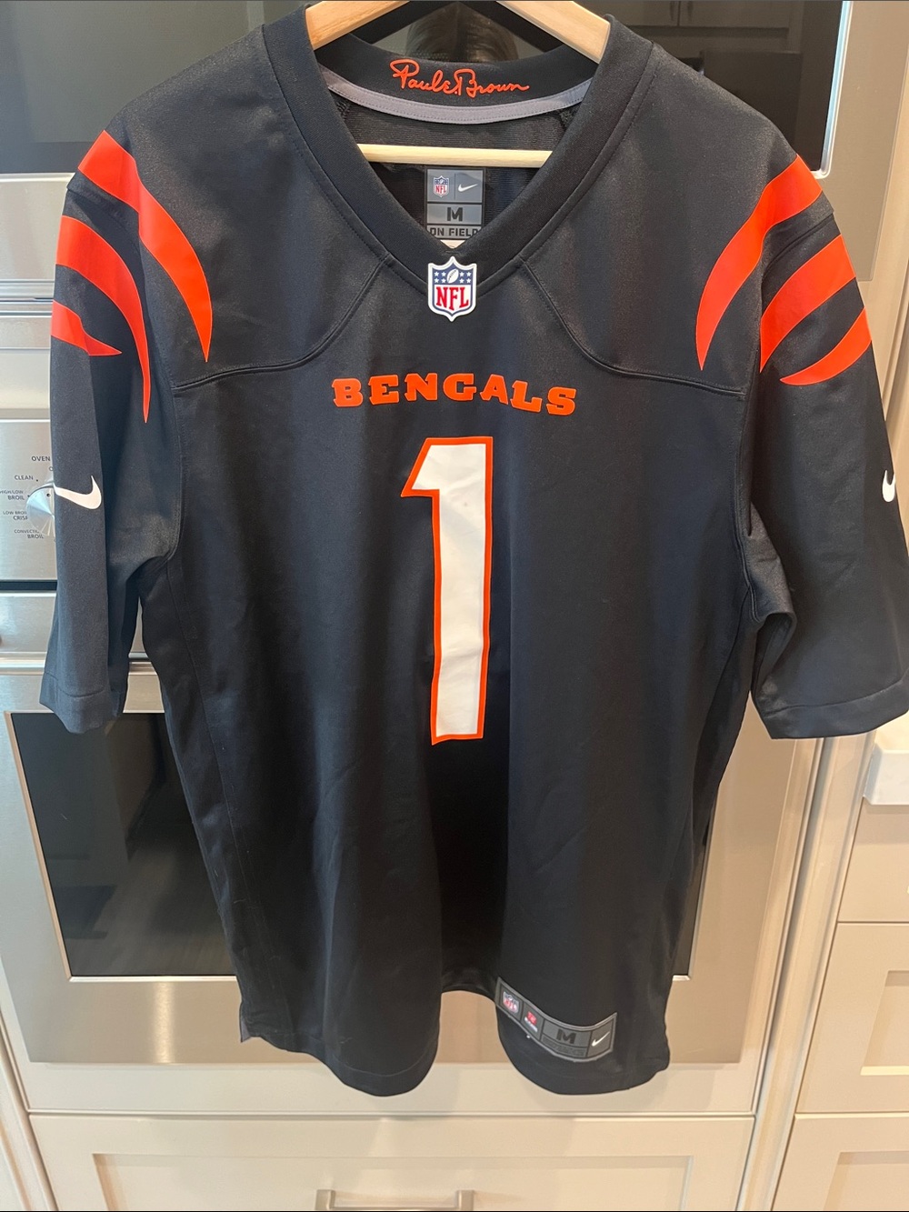 Bengals Football Jersey- #1 CHASE